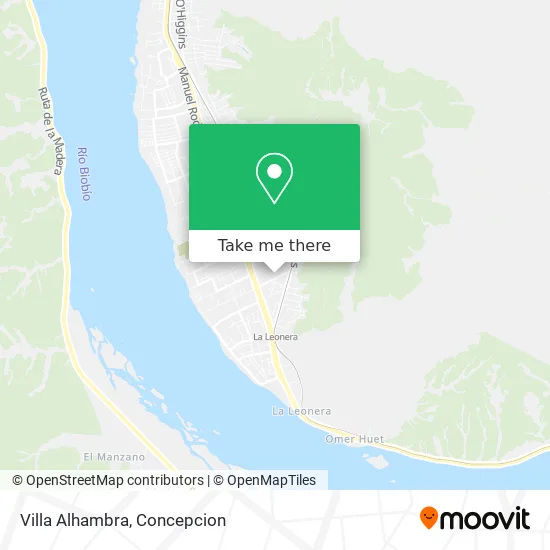 Villa Alhambra map