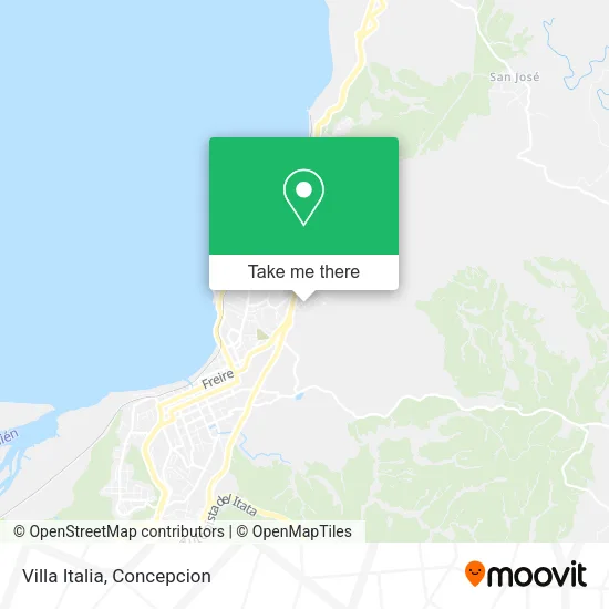 Mapa de Villa Italia
