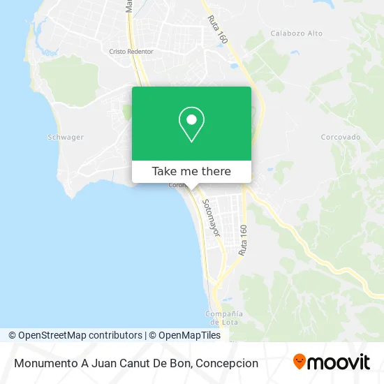 Monumento A Juan Canut De Bon map