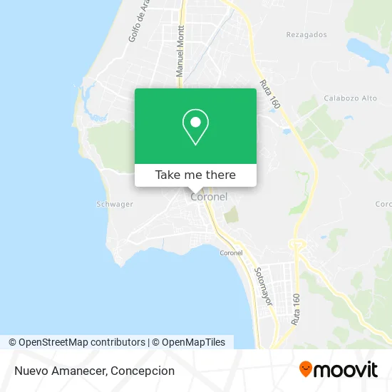 Mapa de Nuevo Amanecer