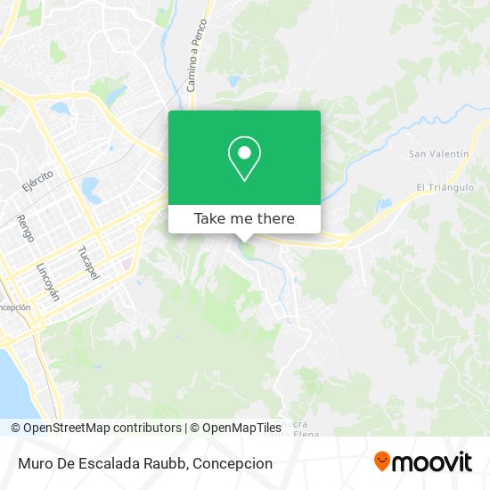 Mapa de Muro De Escalada Raubb