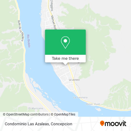 Condominio Las Azaleas map