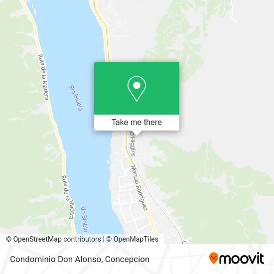 Condominio Don Alonso map