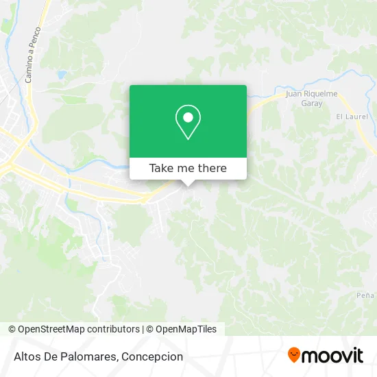 Mapa de Altos De Palomares