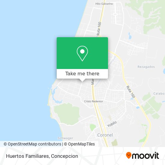 Mapa de Huertos Familiares