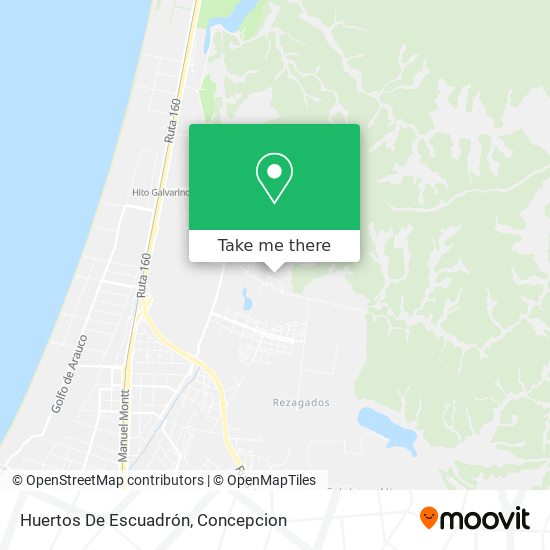 Mapa de Huertos De Escuadrón