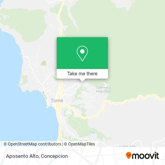Mapa de Aposento Alto