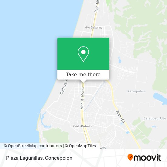 Mapa de Plaza Lagunillas