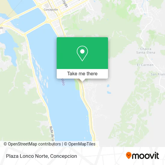 Mapa de Plaza Lonco Norte