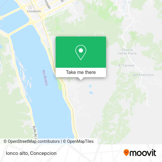 Mapa de lonco alto
