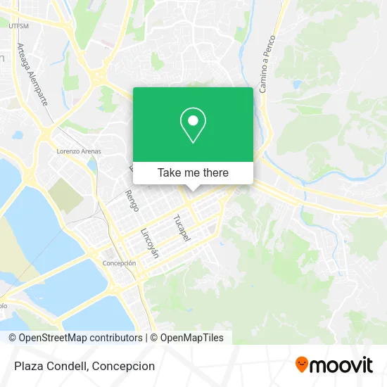 Mapa de Plaza Condell
