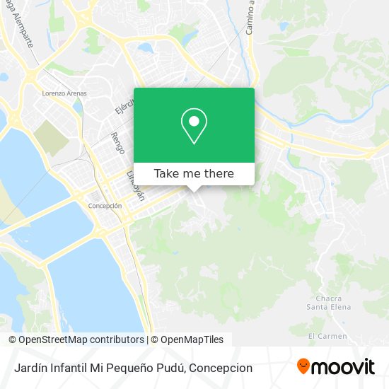 Jardín Infantil  Mi Pequeño Pudú map