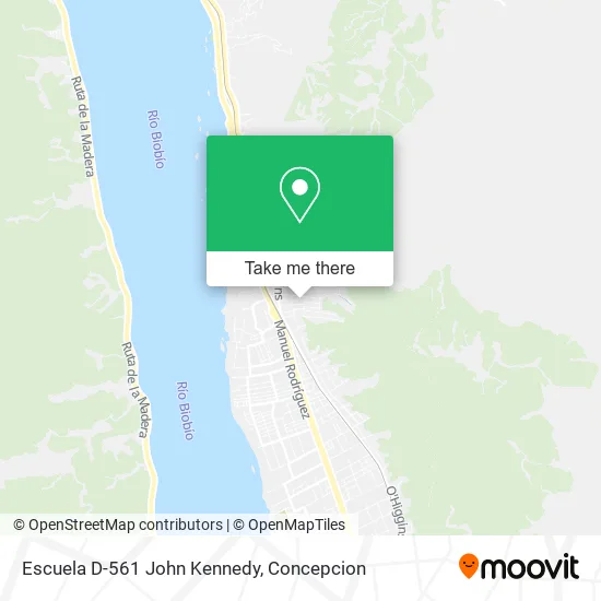 Escuela D-561 John Kennedy map