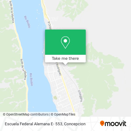Escuela Federal Alemana E- 553 map