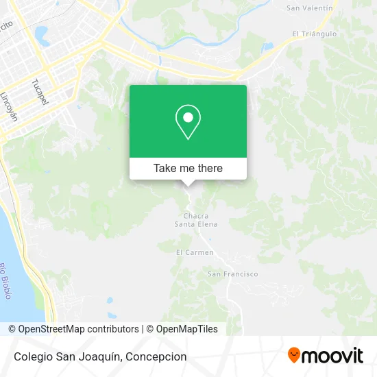Colegio San Joaquín map