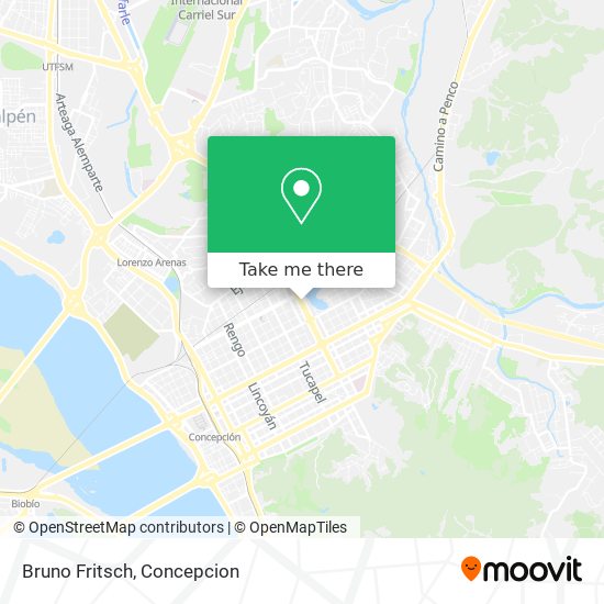 Mapa de Bruno Fritsch