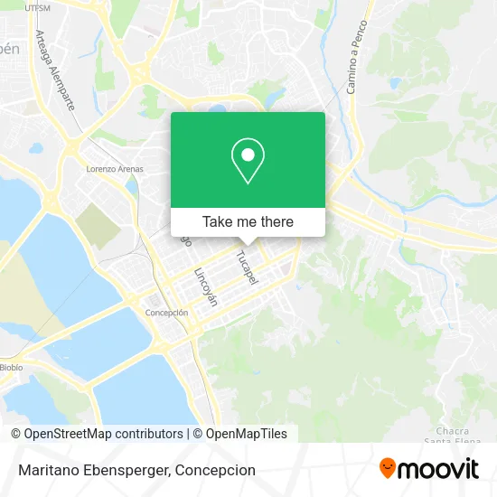 Mapa de Maritano Ebensperger