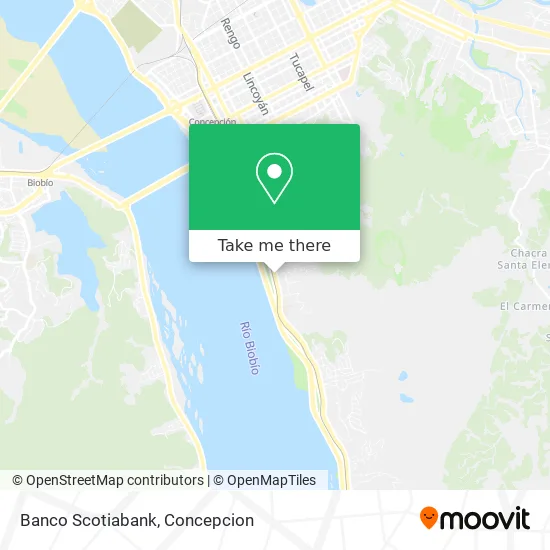 Banco Scotiabank map