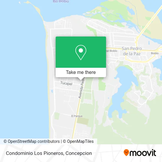 Mapa de Condominio Los Pioneros
