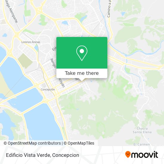 Mapa de Edificio Vista Verde