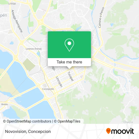 Novovision map