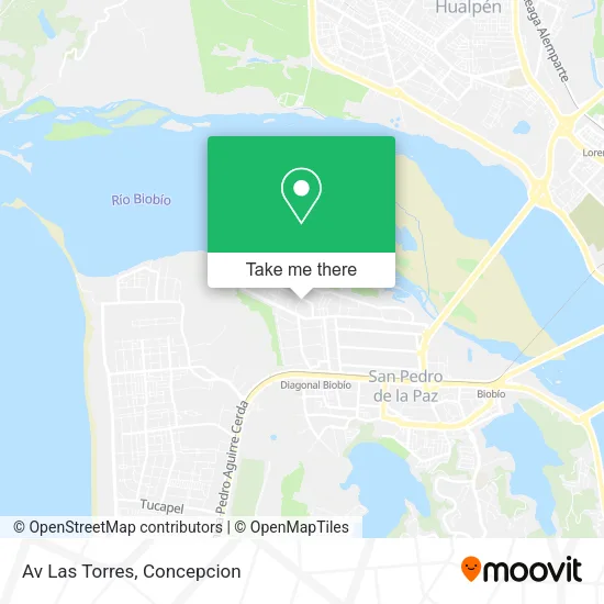Mapa de Av Las Torres