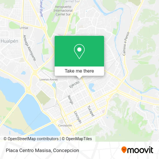 Mapa de Placa Centro Masisa