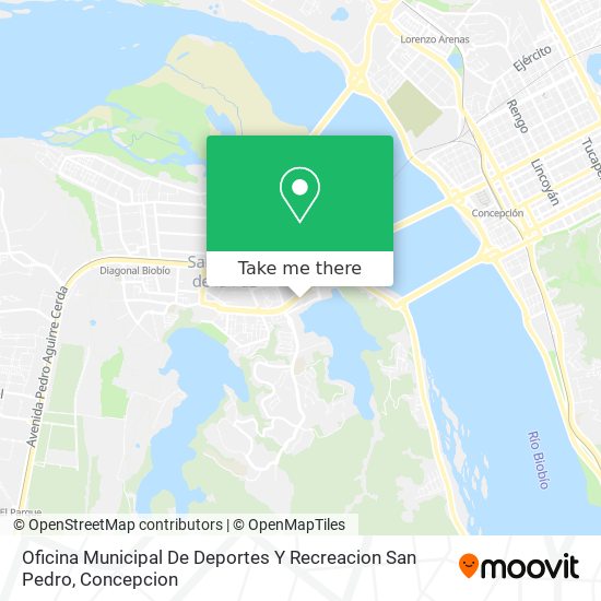 Mapa de Oficina Municipal De Deportes Y Recreacion San Pedro