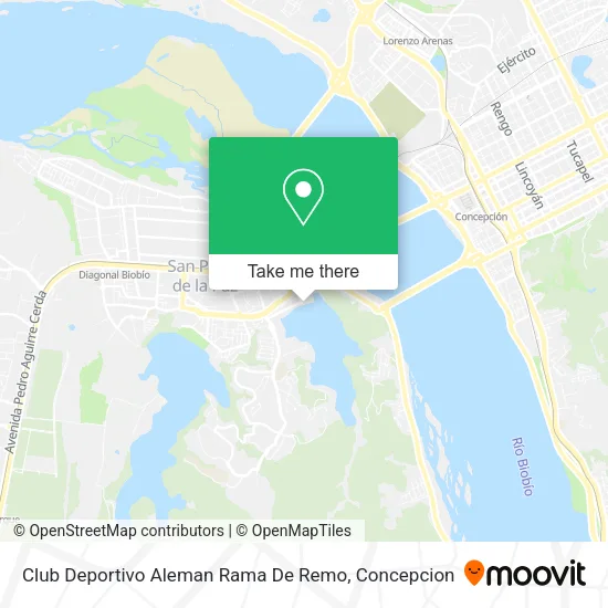 Club Deportivo Aleman Rama De Remo map