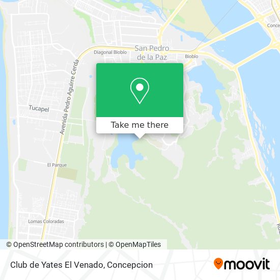 Club de Yates El Venado map