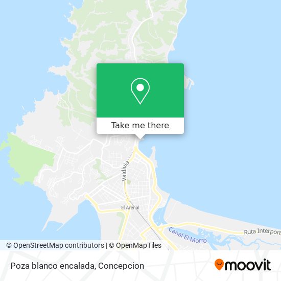 Poza blanco encalada map