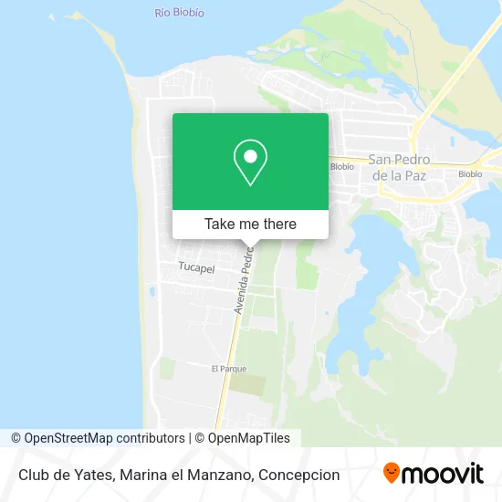 Club de Yates, Marina el Manzano map