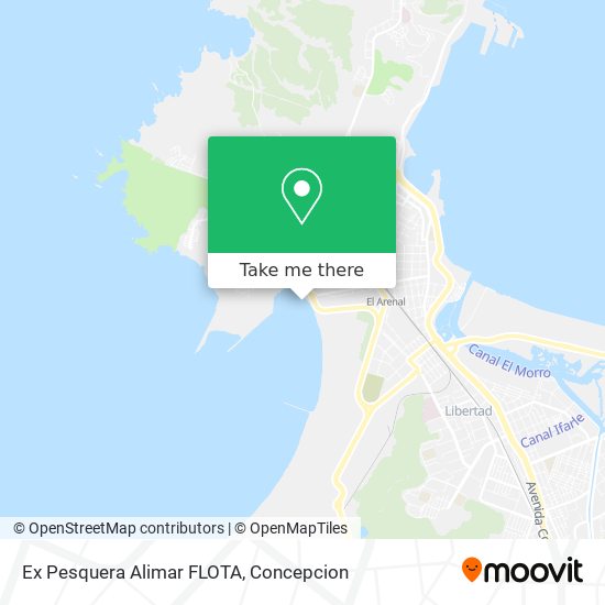 Mapa de Ex Pesquera Alimar FLOTA