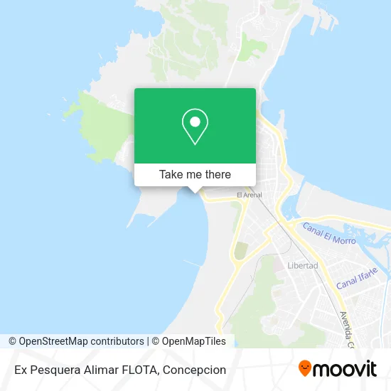 Mapa de Ex Pesquera Alimar FLOTA