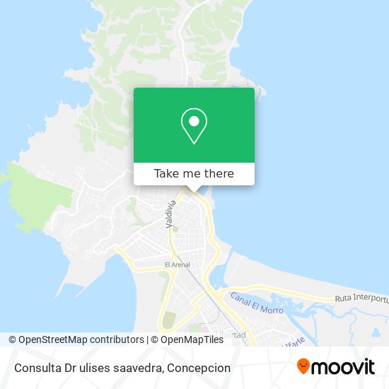 Consulta Dr ulises saavedra map
