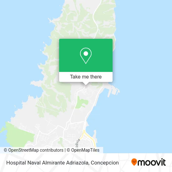 Hospital Naval Almirante Adriazola map