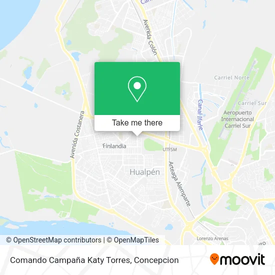 Mapa de Comando Campaña Katy Torres