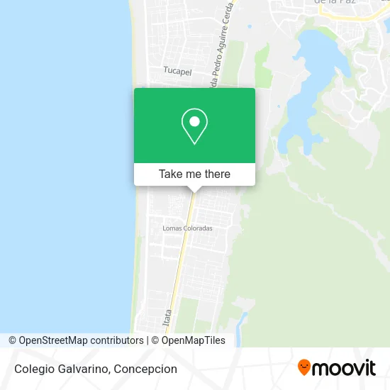 Colegio Galvarino map