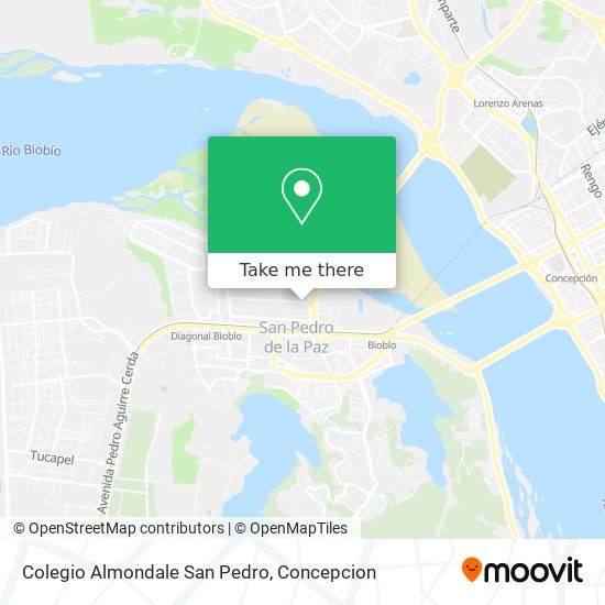 Colegio Almondale San Pedro map