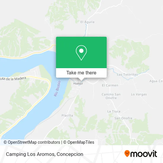 Mapa de Camping Los Aromos