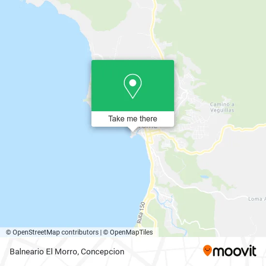 Mapa de Balneario El Morro