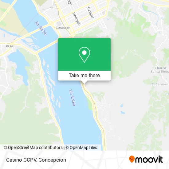 Casino CCPV map