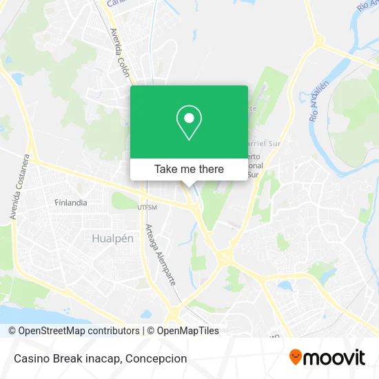 Casino Break inacap map