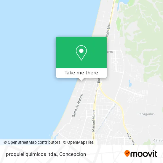 proquiel quimicos ltda. map