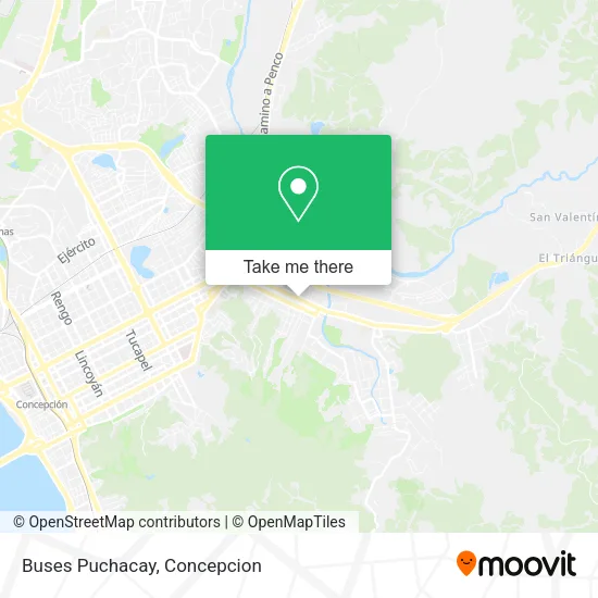 Mapa de Buses Puchacay