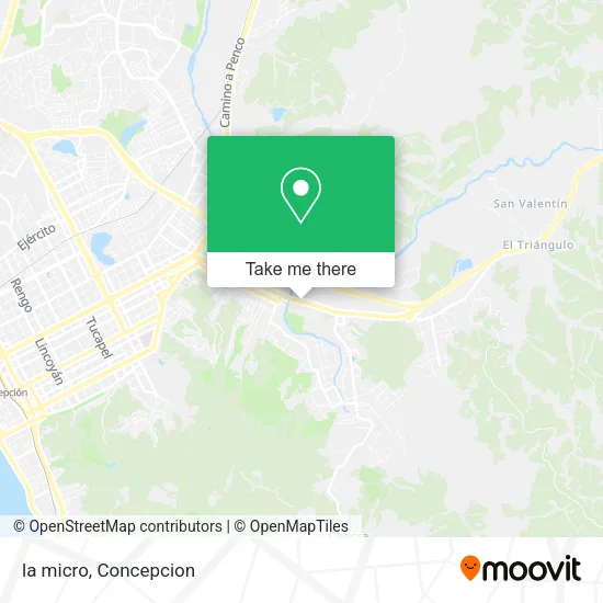 Mapa de la micro