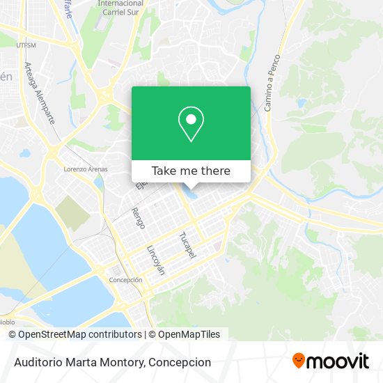 Auditorio Marta Montory map