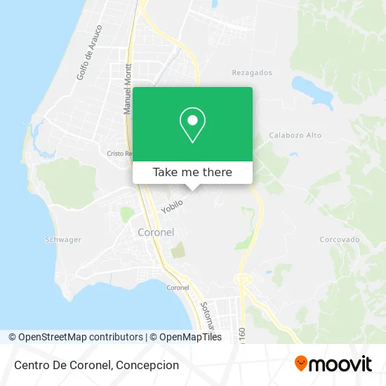 Mapa de Centro De Coronel