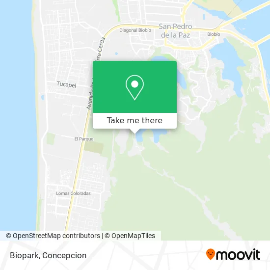 Mapa de Biopark