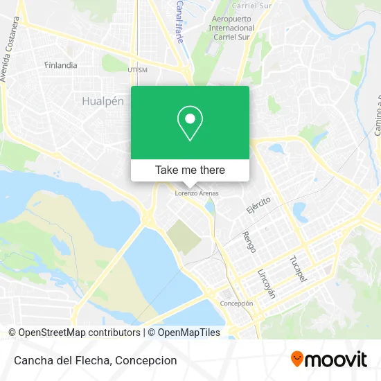 Mapa de Cancha del Flecha